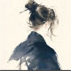 乌黑的叶子