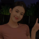 美女倾听者来福